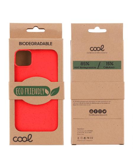 Carcasa COOL para iPhone 14 Pro Eco Biodegradable Rojo