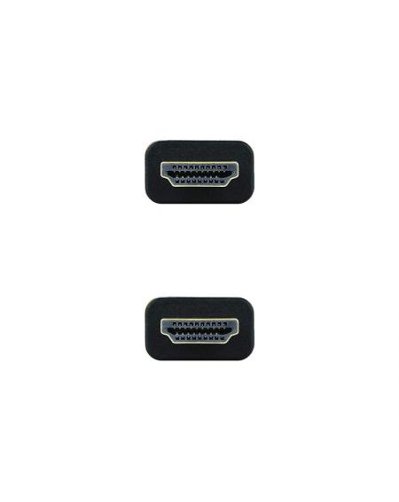 Cable HDMI 2.0 4K Nanocable 10.15.3715/ HDMI Macho - HDMI Macho/ 15m/ Negro - Imagen 3