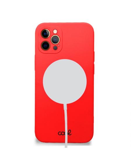 Carcasa COOL Para iPhone 14 Pro Magnética Cover Rojo