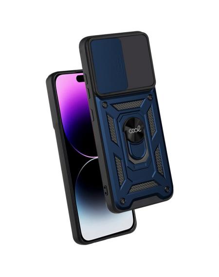 Carcasa COOL para iPhone 14 Pro Max Hard Ring Marino