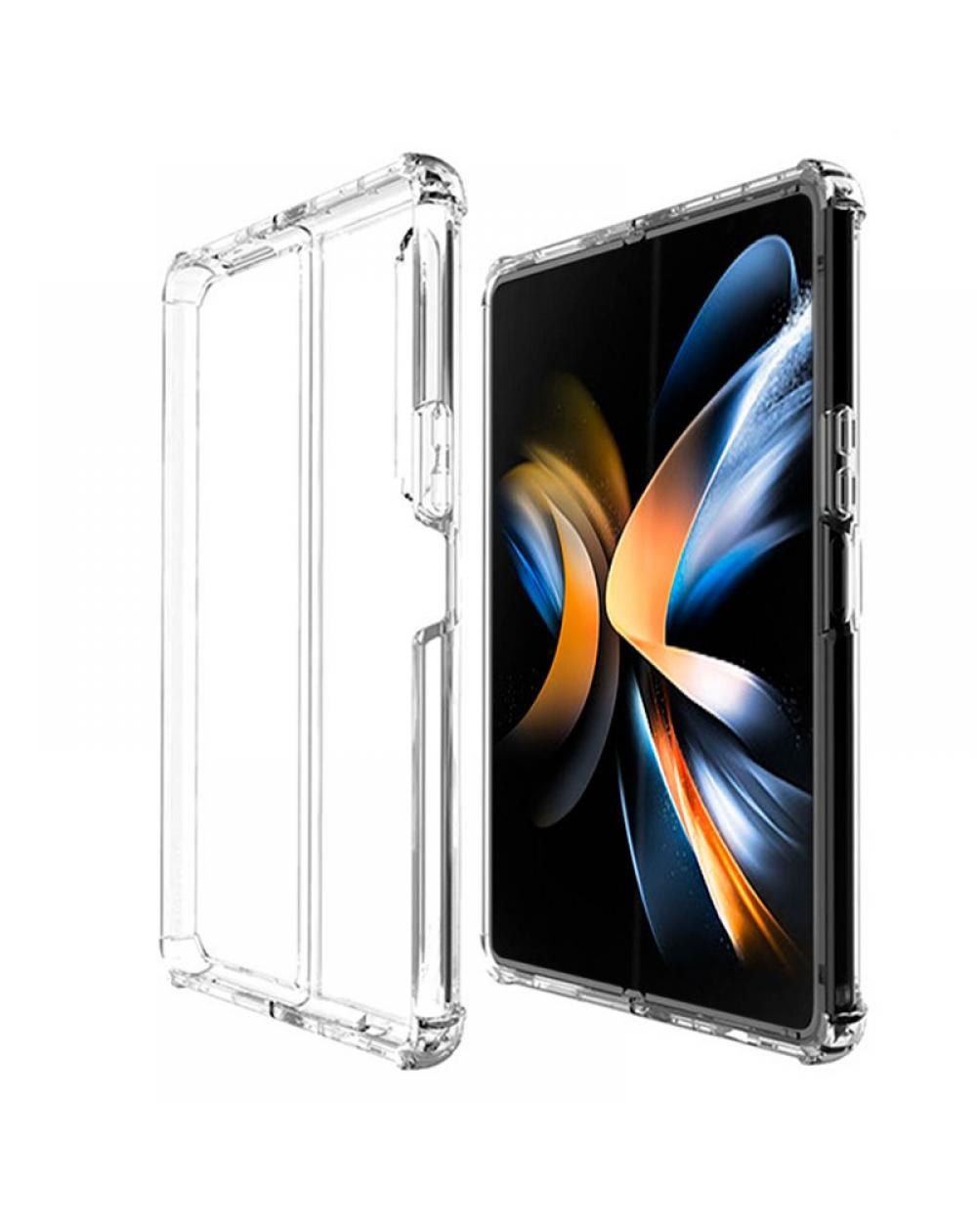 Carcasa COOL para Samsung F936 Galaxy Z Fold 4 AntiShock Transparente