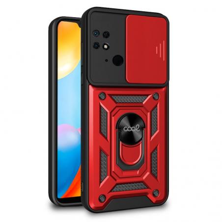 Carcasa COOL para Xiaomi Redmi 10C Hard Ring Rojo