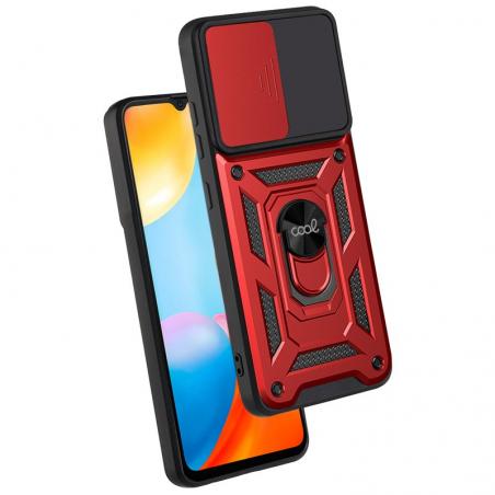 Carcasa COOL para Xiaomi Redmi 10C Hard Ring Rojo