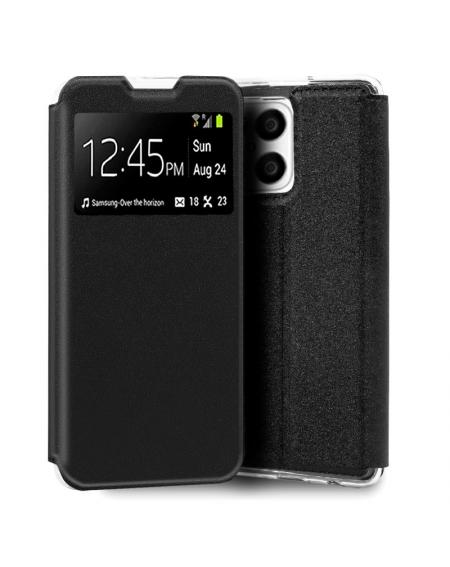 Funda COOL Flip Cover para Huawei Honor X8 5G Liso Negro