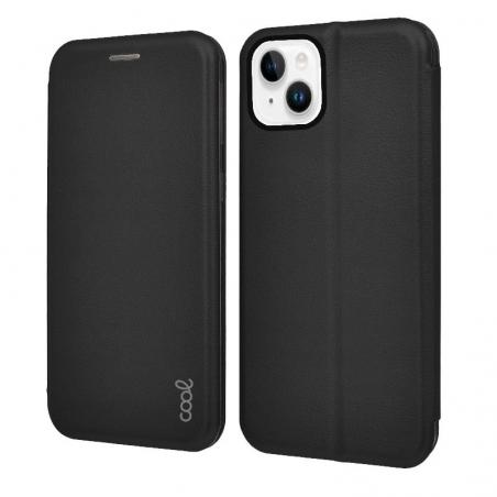 Funda COOL Flip Cover para iPhone 14 Plus Elegance Negro