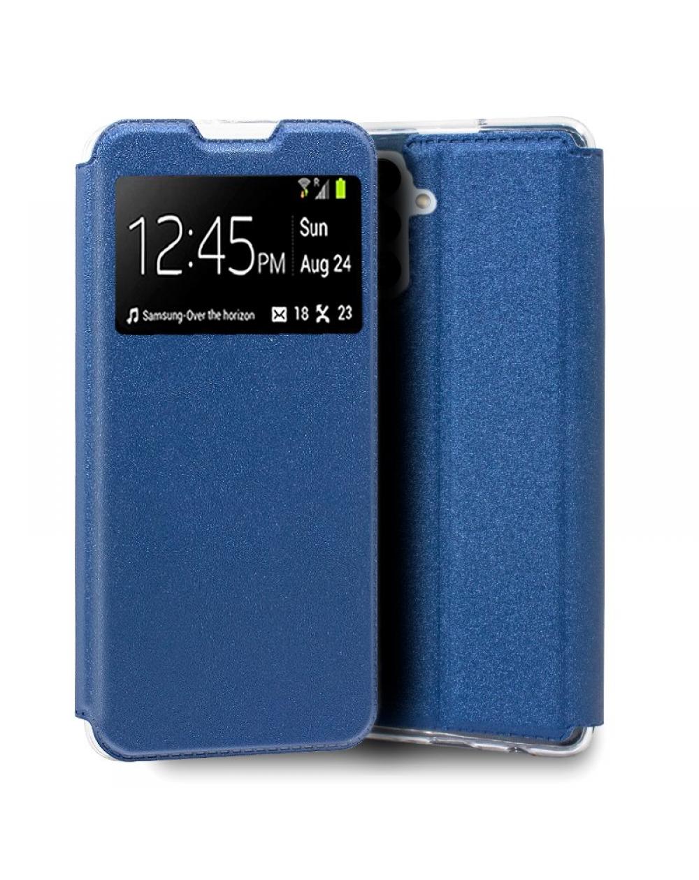 Funda COOL Flip Cover para Samsung A136 Galaxy A13 5G / A04s Liso Azul