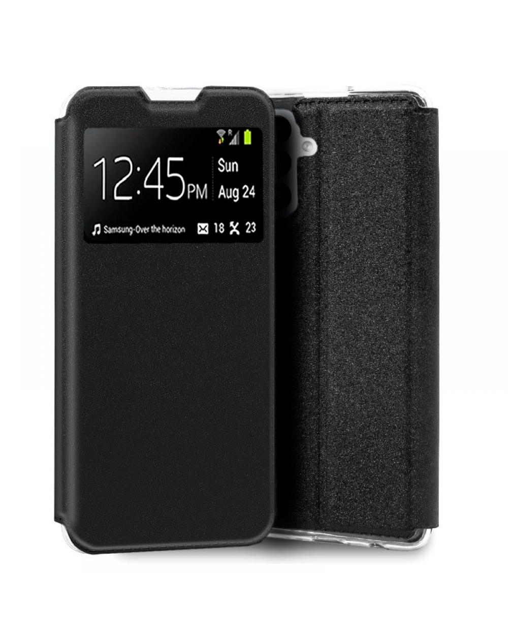 Funda COOL Flip Cover para Samsung A136 Galaxy A13 5G / A04s Liso Negro