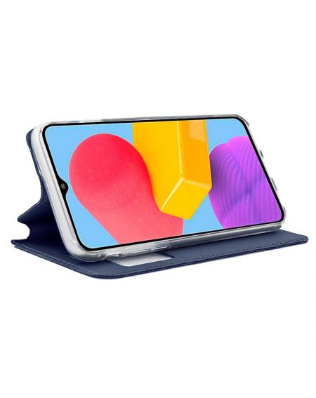 Funda COOL Flip Cover para Samsung M135 Galaxy M13 / A23 5G Liso Azul