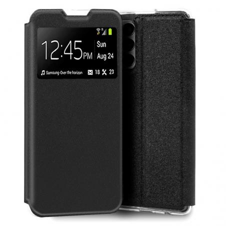 Funda COOL Flip Cover para Samsung M135 Galaxy M13 / A23 5G Liso Negro