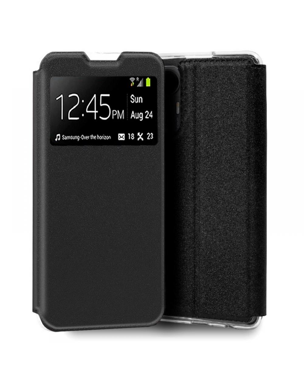 Funda COOL Flip Cover para Xiaomi Mi 12 Lite Liso Negro