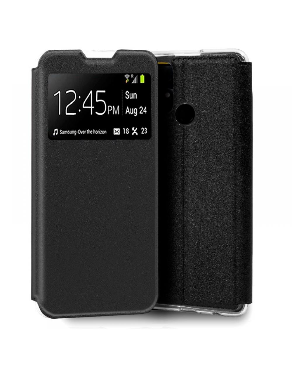 Funda COOL Flip Cover para Xiaomi Poco C40 Liso Negro