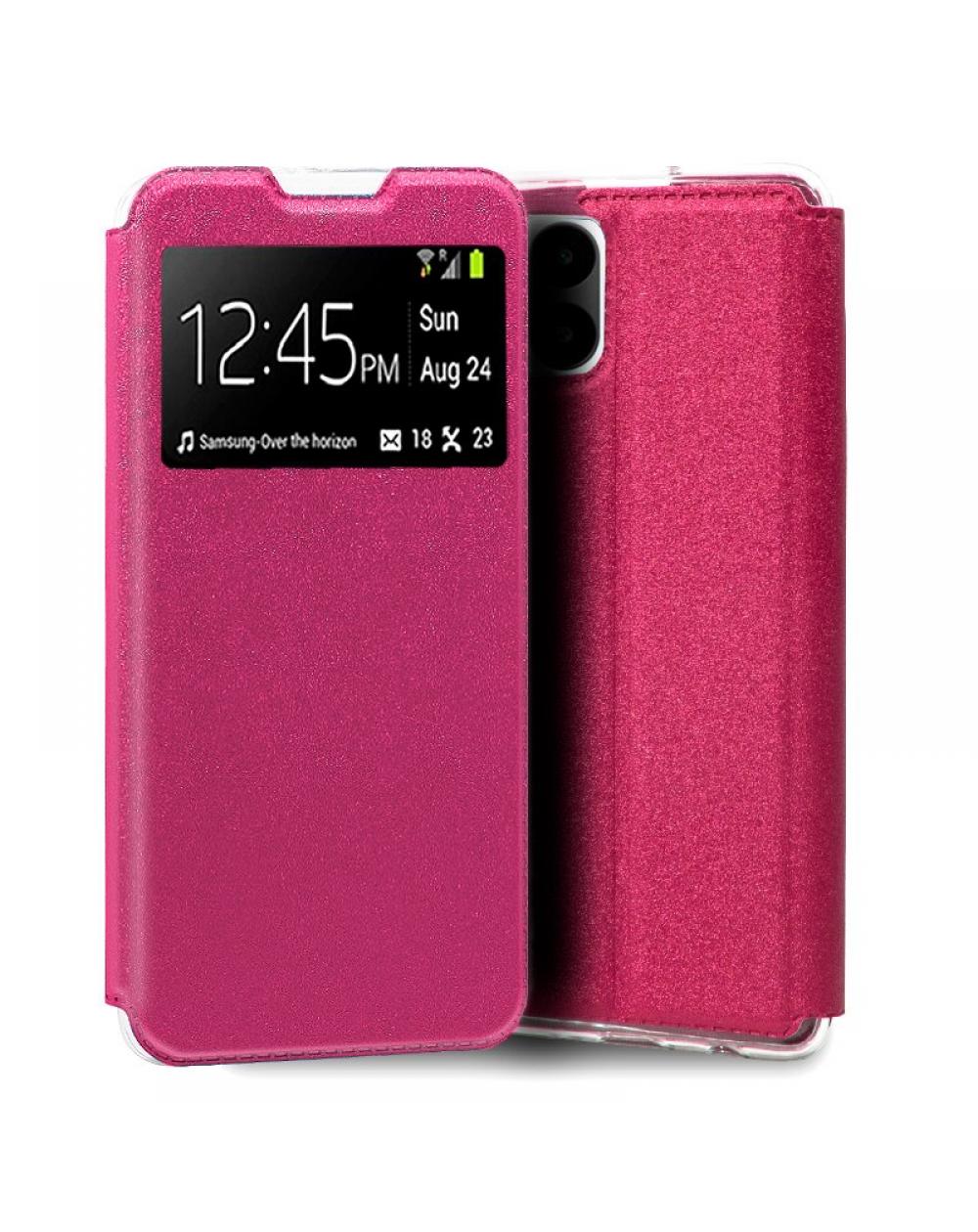 Funda COOL Flip Cover para Xiaomi Redmi A1 Liso Rosa