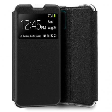 Funda COOL Flip Cover para ZTE Blade A52 Lite Liso Negro