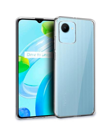 Funda COOL Silicona para Realme C30 / Narzo 50i Prime (Transparente)