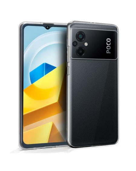 Funda COOL Silicona para Xiaomi Poco M5 (Transparente)