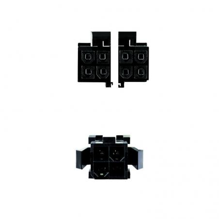 Cable de Alimentación Microprocesador Nanocable 10.19.1401/ Molex -4+4 PIN Macho - Molex 4 PIN Hembra/ 15cm - Imagen 2