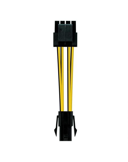 Cable de Alimentación Microprocesador Nanocable 10.19.1401/ Molex -4+4 PIN Macho - Molex 4 PIN Hembra/ 15cm - Imagen 3