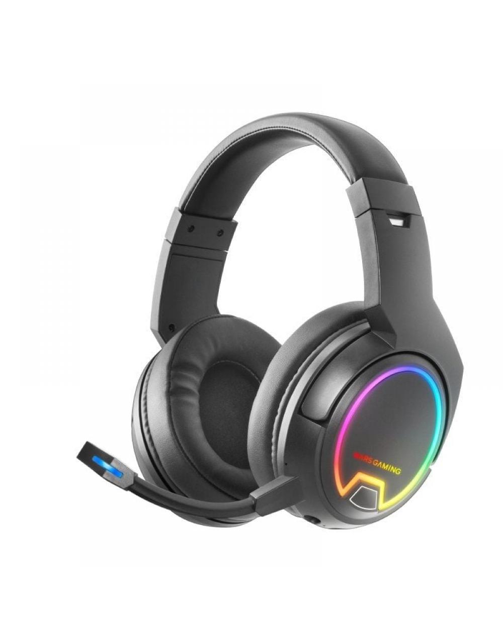 Auriculares Inalámbricos Gaming con Micrófono Mars Gaming MHW100/ Jack 3.5/ Negros