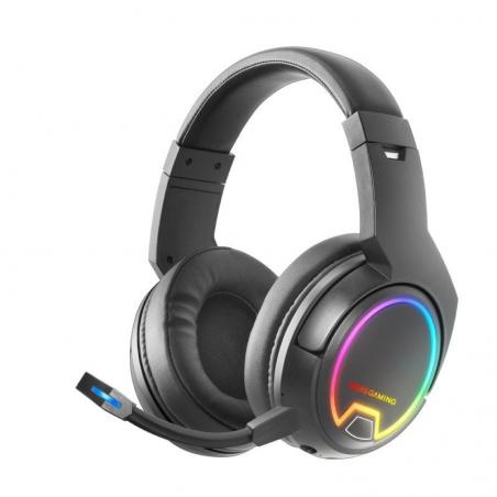 Auriculares Inalámbricos Gaming con Micrófono Mars Gaming MHW100/ Jack 3.5/ Negros