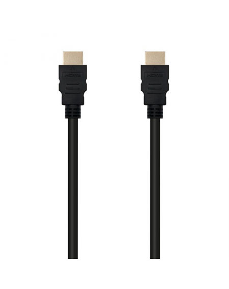 Cable HDMI 1.3b Nanocable 10.15.0302/ HDMI Macho - HDMI Macho/ 1.8m/ Negro - Imagen 1