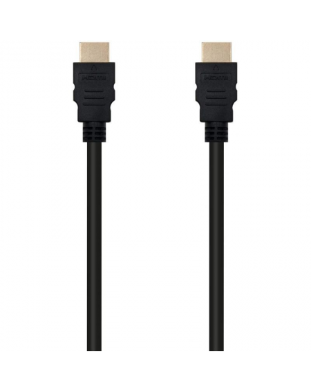 Cable HDMI 1.3b Nanocable 10.15.0303/ HDMI Macho - HDMI Macho/ 3m/ Negro - Imagen 2