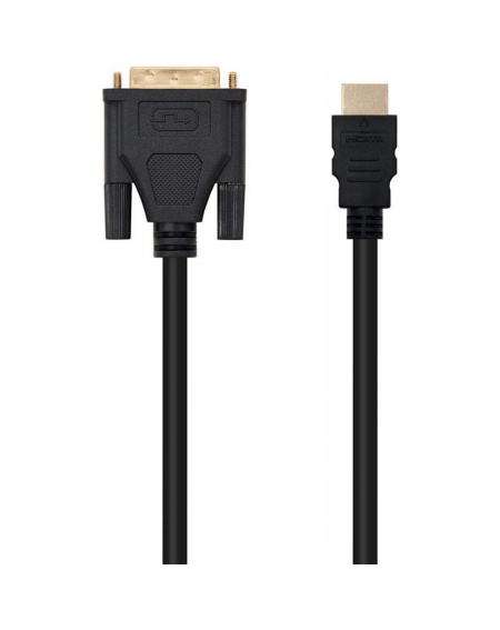Cable HDMI Nanocable 10.15.0503/ DVI Macho - HDMI Macho/ 3m/ Negro - Imagen 3