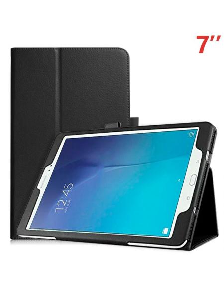 Funda COOL para Samsung Galaxy Tab A7 (2016) T280 / T285 Polipiel Negro 7 pulg