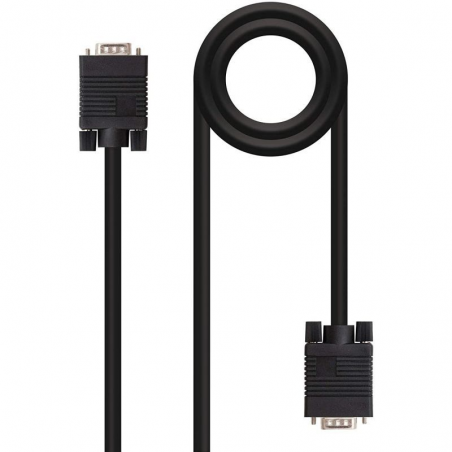 Cable SVGA Nanocable 10.15.1303/ VGA Macho - VGA Macho/ 3m/ Negro - Imagen 2