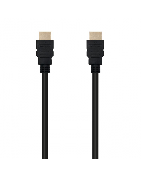 Cable HDMI 1.4 Nanocable 10.15.1702/ HDMI Macho - HDMI Macho/ 1.8m/ Negro - Imagen 1