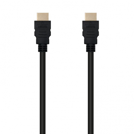 Cable HDMI 1.4 Nanocable 10.15.1702/ HDMI Macho - HDMI Macho/ 1.8m/ Negro - Imagen 1