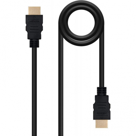 Cable HDMI 1.4 Nanocable 10.15.1702/ HDMI Macho - HDMI Macho/ 1.8m/ Negro - Imagen 2