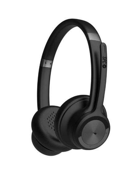 Auriculares Inalámbricos SPC Dreamer Pro/ con Micrófono/ Bluetooth/ Negro