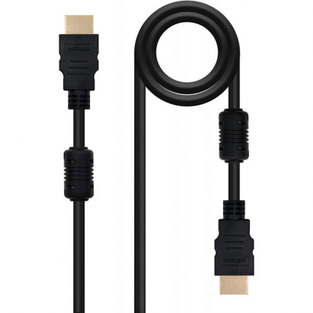 Cable HDMI 1.4 Nanocable 10.15.1810/ HDMI Macho - HDMI Macho/ 10m/ Negro - Imagen 3