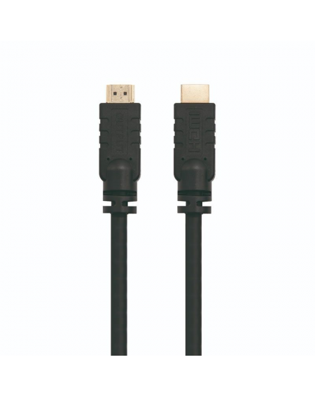 Cable HDMI 1.4 Nanocable 10.15.1815/ HDMI Macho - HDMI Macho/ 15m/ Negro - Imagen 1