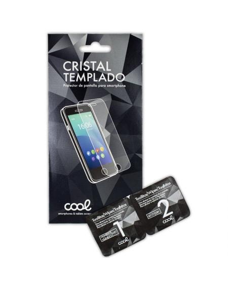 Protector Pantalla Cristal Templado COOL para Motorola Moto G22 (FULL 3D Negro)