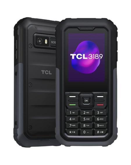 Teléfono Móvil Ruggerizado TCL 3189/ Gris