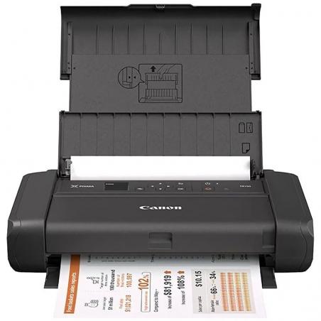 Impresora Portátil Canon PIXMA TR150 WiFi/ Negra