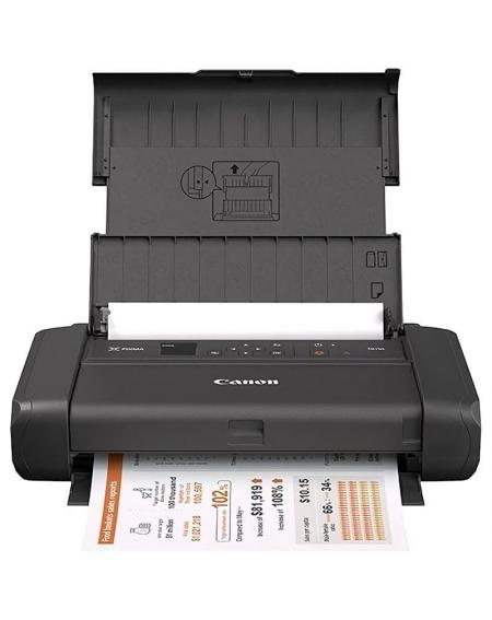 Impresora Portátil Canon PIXMA TR150 con Batería/ WiFi/ Negra