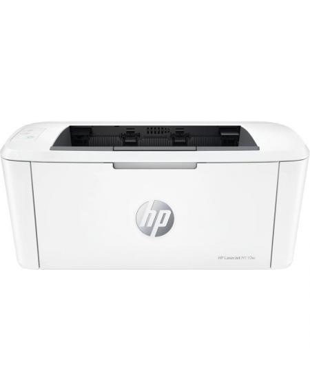 Impresora Láser Monocromo HP LaserJet M110w/ WiFi/ Blanca