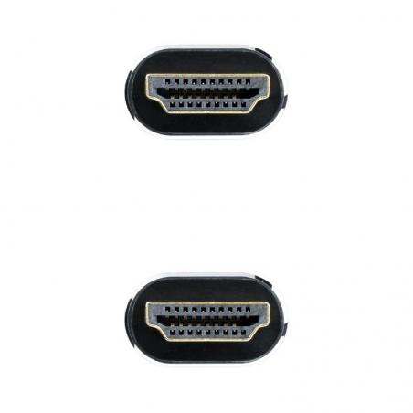 Cable HDMI 2.1 8K Nanocable 10.15.8001-L150/ HDMI Macho - HDMI Macho/ 1.5m/ Negro - Imagen 3