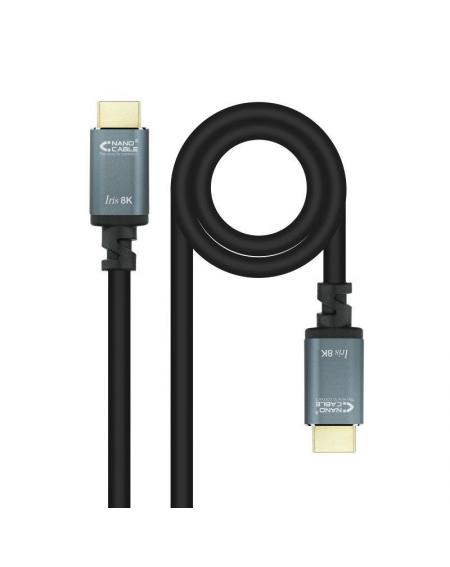 Cable HDMI Nanocable 10.15.8003/ HDMI Macho - HDMI Macho/ 3m/ Negro - Imagen 3