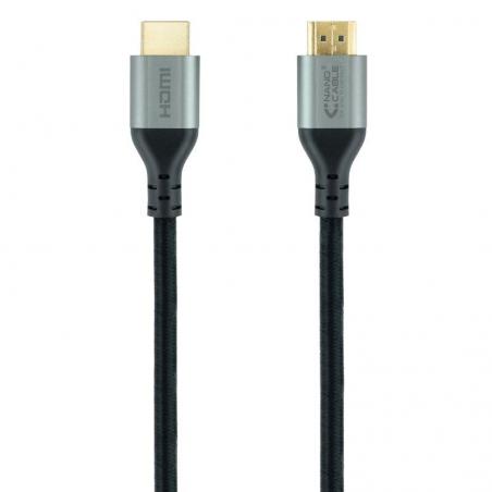 Cable HDMI 2.1 8K Nanocable 10.15.8103/ HDMI Macho - HDMI Macho/ 3m/ Certificado/ Negro - Imagen 2