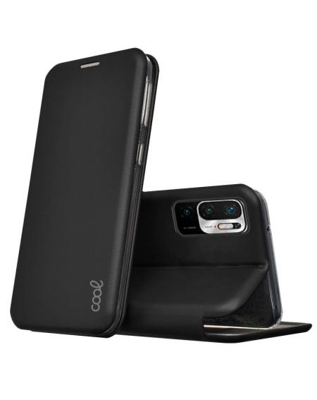 Funda COOL Flip Cover para Xiaomi Redmi 10 5G Elegance Negro