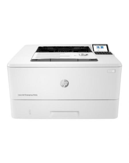 Impresora Láser Monocromo HP Laserjet Enterprise M406DN Dúplex/ Blanca