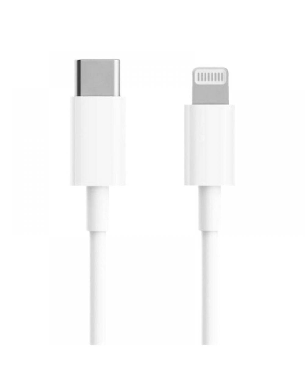 Cable USB 2.0 Tipo-C Lightning Xiaomi BHR4421GL/ USB Tipo-C Macho - Lightning Macho/ 1m/ Blanco - Imagen 1