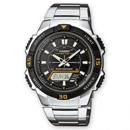 Reloj Analógico y Digital Casio Collection Men AQ-S800WD-1EVEF/ 47mm/ Plata y Negro