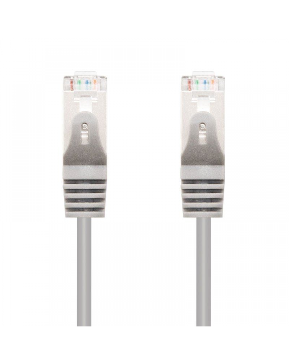 Cable de Red RJ45 FTP Nanocable 10.20.0810 Cat.6/ 10m/ Gris