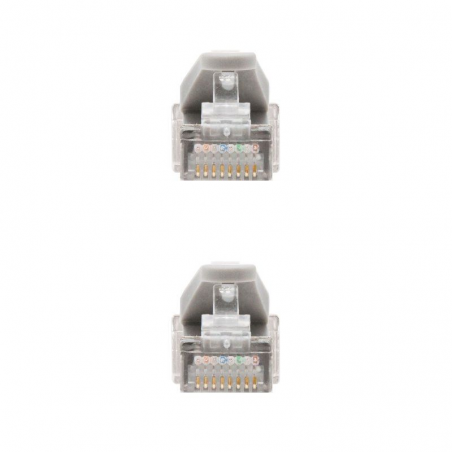 Cable de Red RJ45 FTP Nanocable 10.20.0810 Cat.6/ 10m/ Gris