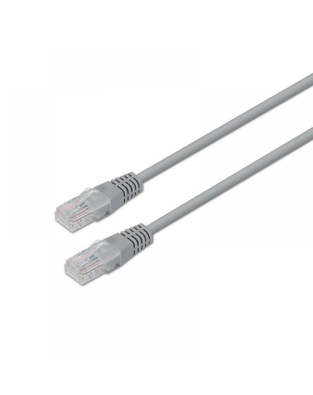 Cable de Red RJ45 UTP Aisens A133-0179 Cat.5e/ 2m/ Gris - Imagen 1