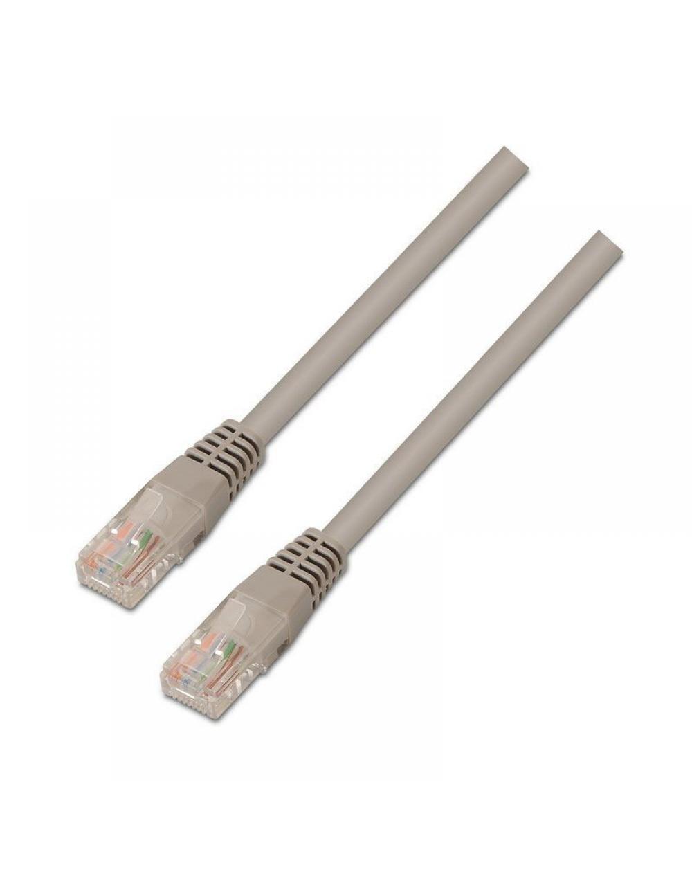 Cable de Red RJ45 UTP Aisens A133-0182 Cat.5e/ 7m/ Gris - Imagen 1